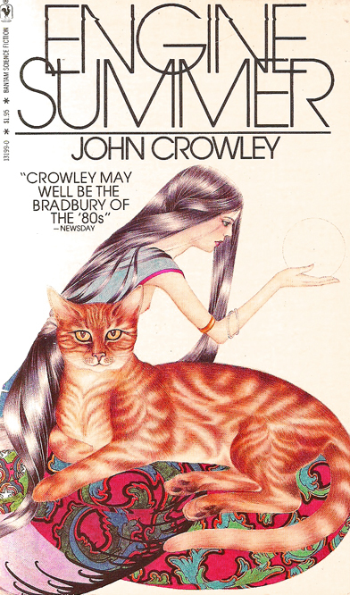 book cover for john crowley's engine summer